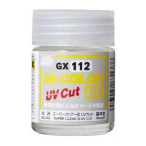 GX-112 Mr. Color GX Super Clear III UV Cut Gloss (18ml)