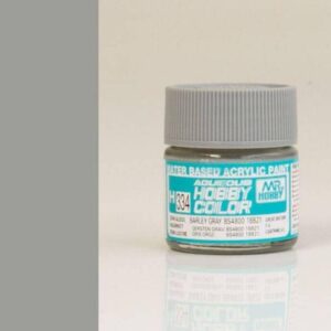 H-334 Semi-Gloss Barley Grey BS4800/18B21 (10ml) - Mr. Color for Aircraft Models, Great Britain