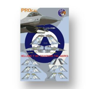 HAF F-16C SQUADRONS TAIL MARKS and ROUNDELS 1/32