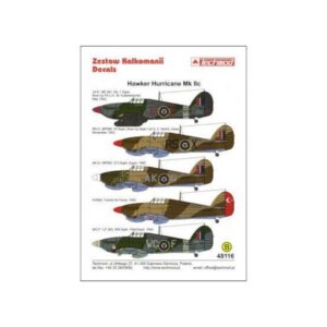 Hawker Hurricane IIc - Decals 1/48