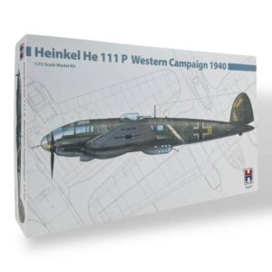 Heinkel He 111 P Western Campaign 1940 (HASEGAWA + Cartograf + masks + 3D printed part)