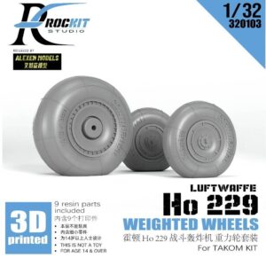 Ho 229 (for Takom) weighted wheels