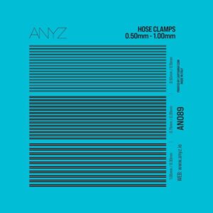 HOSE CLAMPS 0.50mm - 1.00mm