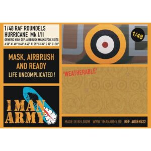 Hurricane Mk I/II  Roundels Generic Set 1/48