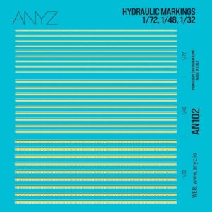 HYDRAULIC MARKINGS 1/72, 1/48, 1/32