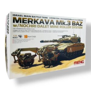 Israel Main Battle Tank Merkava Mk.3 BAZ w/Nochri Dalet Mine Roller System