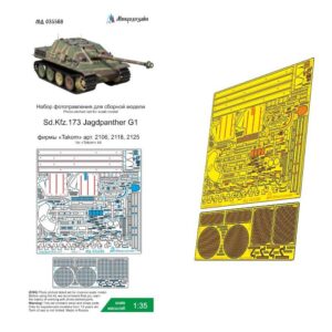 Jagdpanther G1 detail set (Takom)