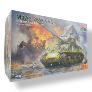 M4A3 76W VVSS Sherman late UPGRADE full interior