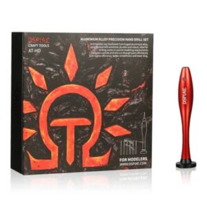 Metal Hand Drill Holder with 0.3-1.2mm Tungsten Drill Bits Set