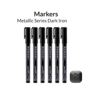 Metallic Series Markers - Dark Iron