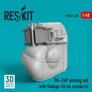 Mi-24P aiming set with Raduga-Sh for zvezda kit (3D Printed) (1/48)