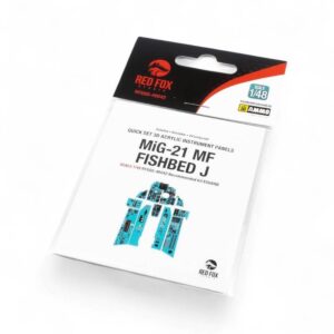 MiG-21 MF Fishbed J (Eduard) - RED FOX STUDIO