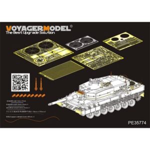 Modern German Leopard 2A4 Basic (MENG TS-016) - VOYAGER MODELS