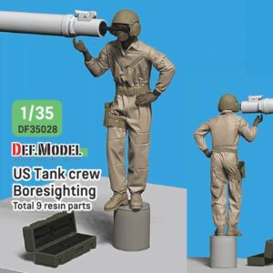 Modern US M1A2 Tankcrew boresighting (1) (included 3D printed M27a3 part)