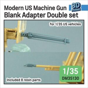 Modern US Machine gun Blank Firing Adapter barrel set (for 1/35 US vehicles)