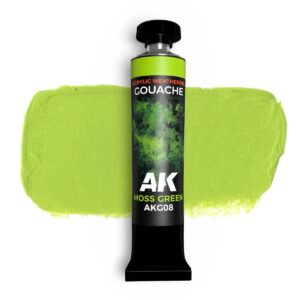 MOSS GREEN - AK GOUACHE 20 ml