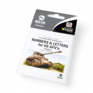 Numbers & Letters for US AFV's Vol.01 (Universal) - RED FOX STUDIO