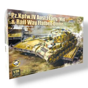 Panzer IV Ausf.J early/mid w/Ommr Flatbed railway