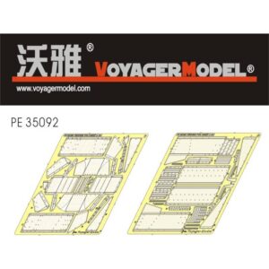 Photo Etched set Fenders for Comet A-34 (For BRONCO 35010) - VOYAGER MODELS