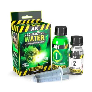 RADIOACTIVE WATER (2 COMPONENTS RESIN)