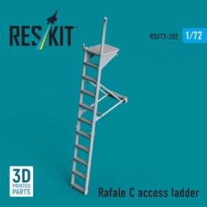 Rafale C access ladder (3D Printed) (1/72)