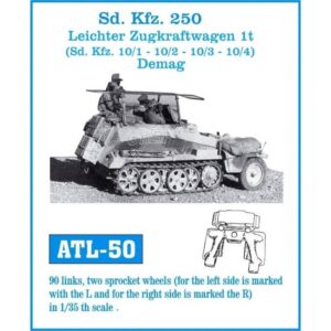 Sd Kfz. 250/ Leichter Zugkraftwagen 1t. (Sd. Kfz 10/1- 10/2 - 10/3 - 10/4) Demag - FRIUL