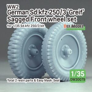 Sd.Kfz 250/3 'Greif' Sagged Front wheel set