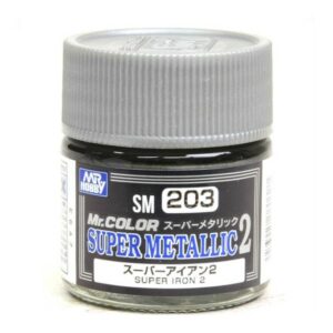 SM-203 Mr. Color Super Metallic 2 - Super Iron 2 (10ml)