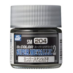 SM-204 Mr. Color Super Metallic 2 - Super Stainless 2 (10ml)