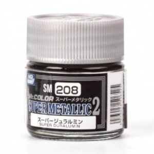 SM-208 Mr. Color Super Metallic Colors II (10 ml) Duralumin
