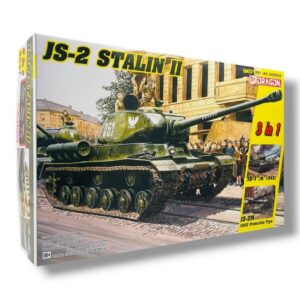 Soviet Heavy Tank JS-2 Stalin II with Soviet Infantry Tank Riders (3 in 1) - 6 figures