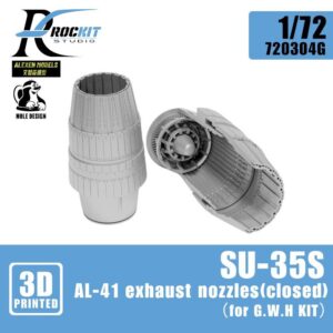 SU-35S AL-41 Exhaust Nozzles (closed) for GWH