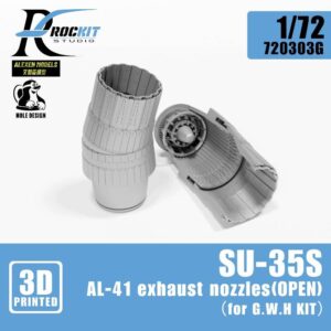 SU-35S AL-41 Exhaust Nozzles (open) for GWH