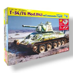 T-34/76 MOD.1943 WITH COMMANDER CUPOLA NO.112 FACTORY