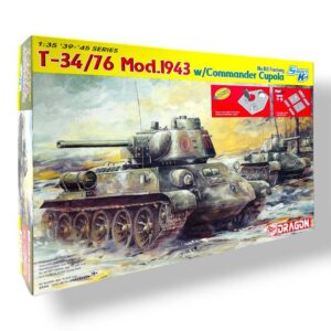 T-34/76 MOD.1943 WITH COMMANDER CUPOLA NO.183 FACTORY
