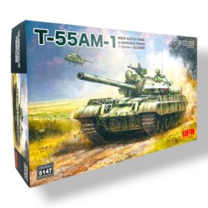 T-55 AM-1 Main Battle Tank with workable tracks
