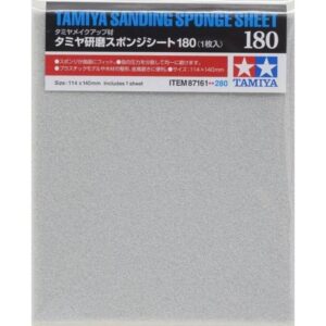 TAMIYA SANDING SPONGE SHEET 180