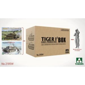 TIGER I early production Box & 1:16 Wittmann