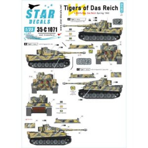 Tigers of Das Reich. 8./SS-Pz-Regiment Das Reich.