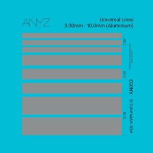 Universal Lines 3.00mm - 10.0mm (Aluminium)
