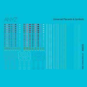 Universal Placards & Symbols (1/32 and 1/48 scales)