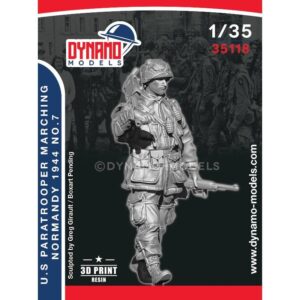 U.S. Paratrooper 'MG' Marching (Normandy 1944) No.7