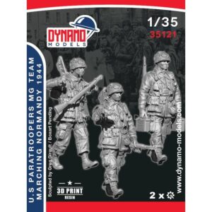 U.S. Paratrooper 'MG team' Marching (Normandy 1944) Set