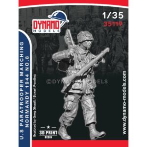 U.S. Paratrooper 'MG tripod' Marching (Normandy 1944) No.8