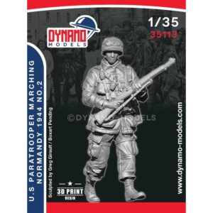 U.S. Paratrooper 'Rifleman' Marching (Normandy 1944) No.2