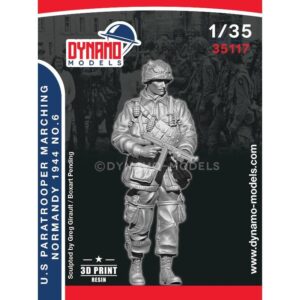 U.S. Paratrooper 'SMG' Marching (Normandy 1944) No.6