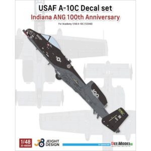 USAF A-10C Decal set Indiana ANG 100th Anniversary (for Academy kit)