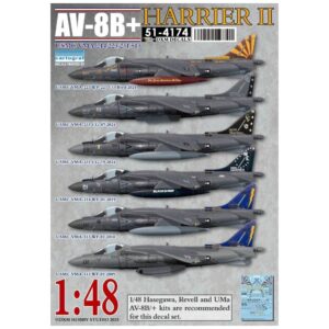 USMC AV-8B Plus Harrier II VMA-214/223/231/513