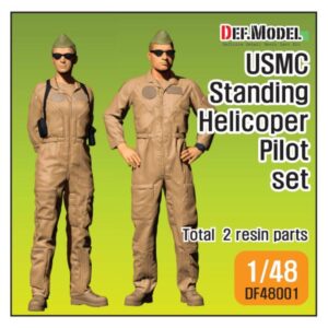 USMC Helicopter Pilot standing set (2 figures)