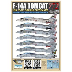 USN F-14A Tomcat VF-211 "Checkmates"